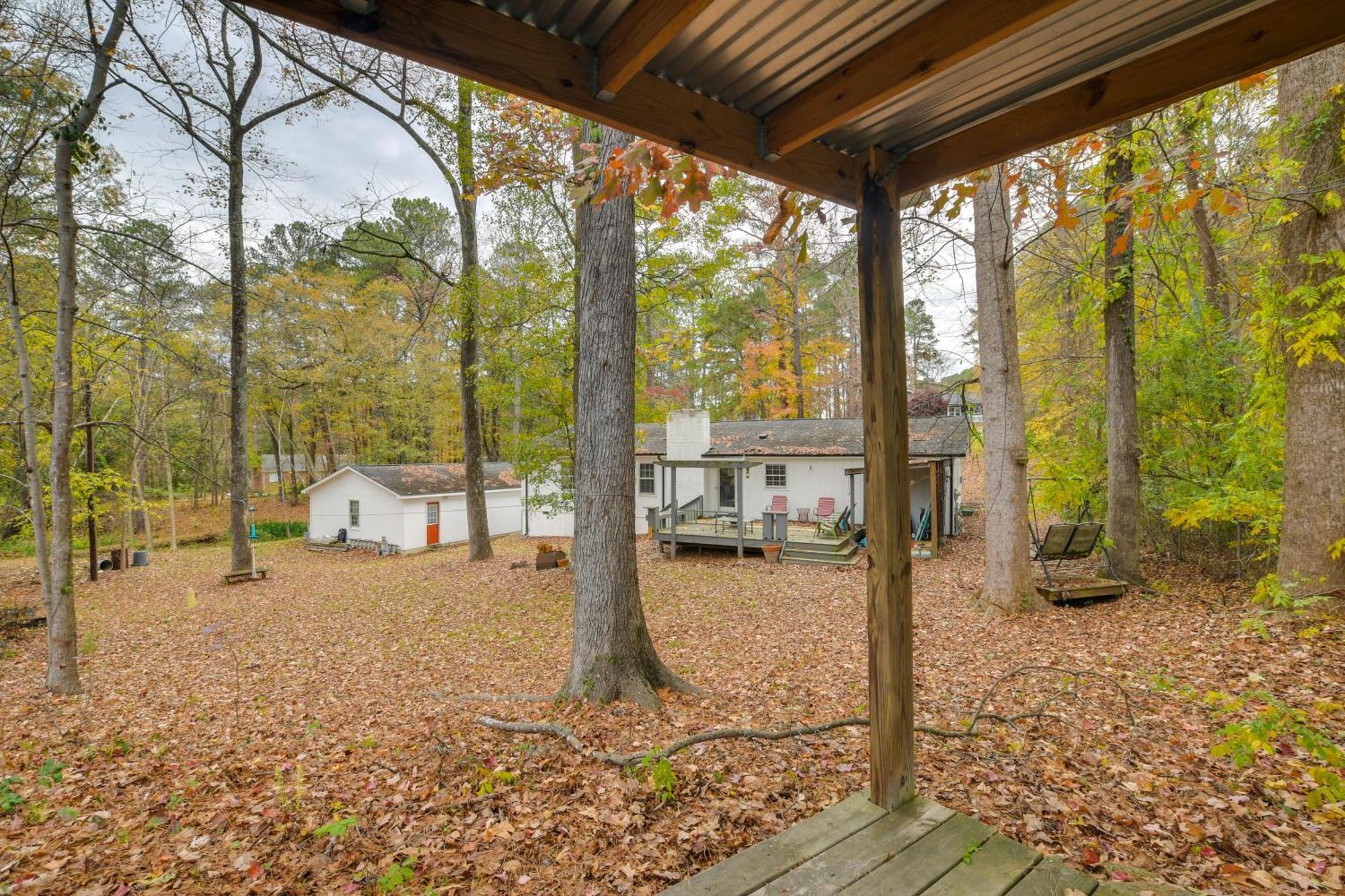 Serene Family Home With Deck In Knightdale! Zewnętrze zdjęcie