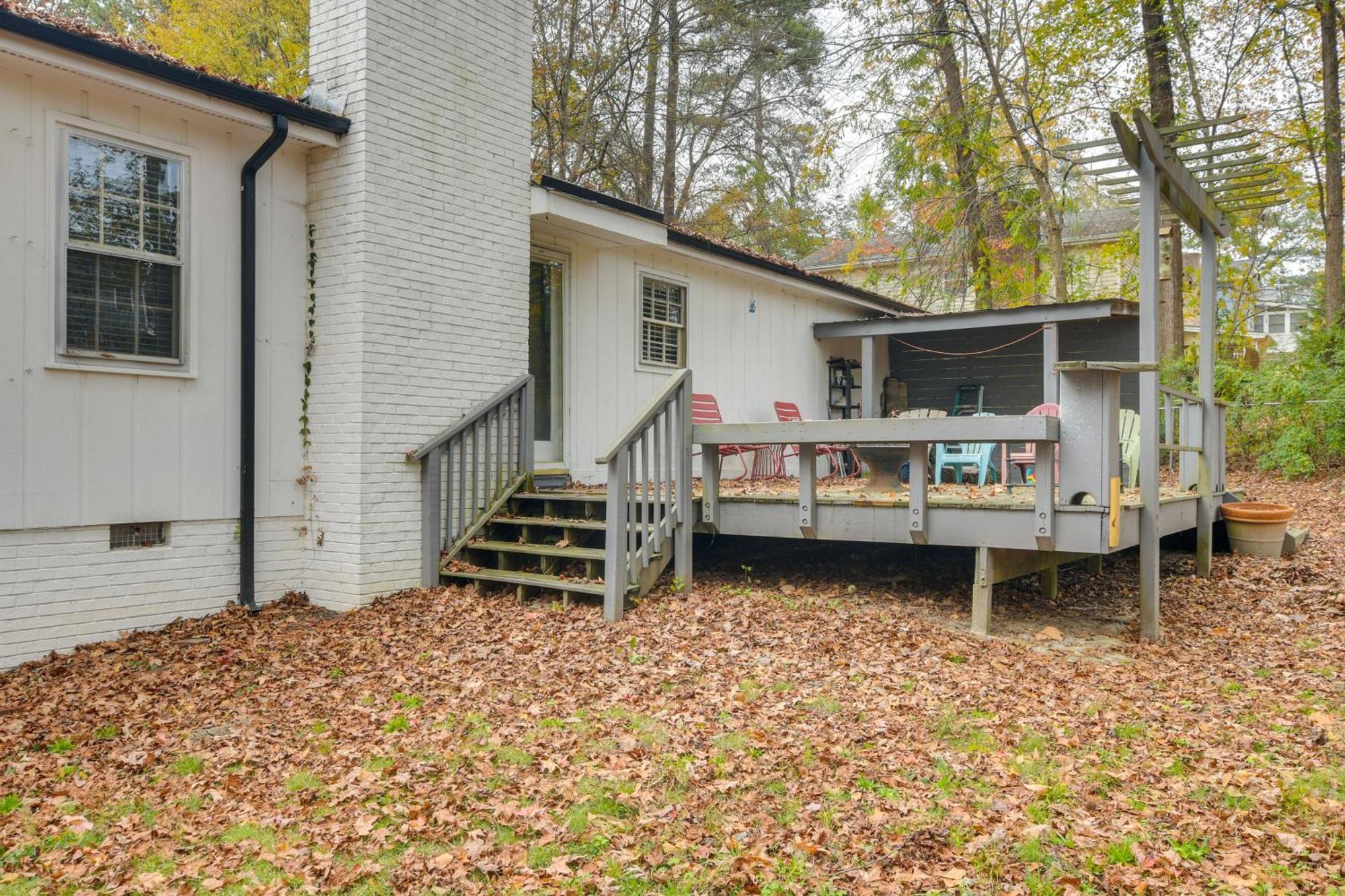 Serene Family Home With Deck In Knightdale! Zewnętrze zdjęcie