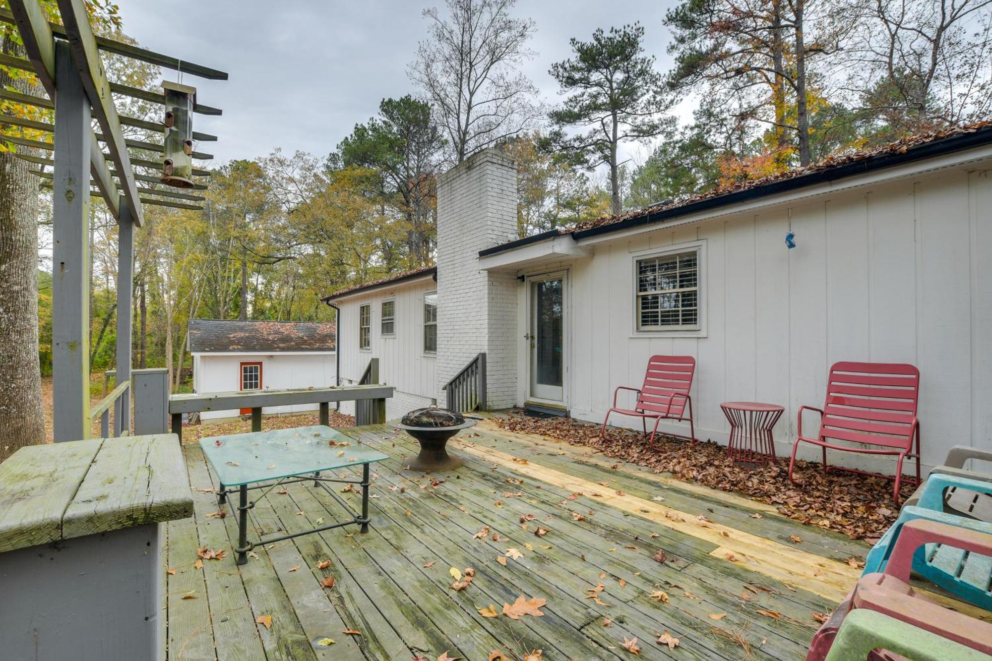 Serene Family Home With Deck In Knightdale! Zewnętrze zdjęcie