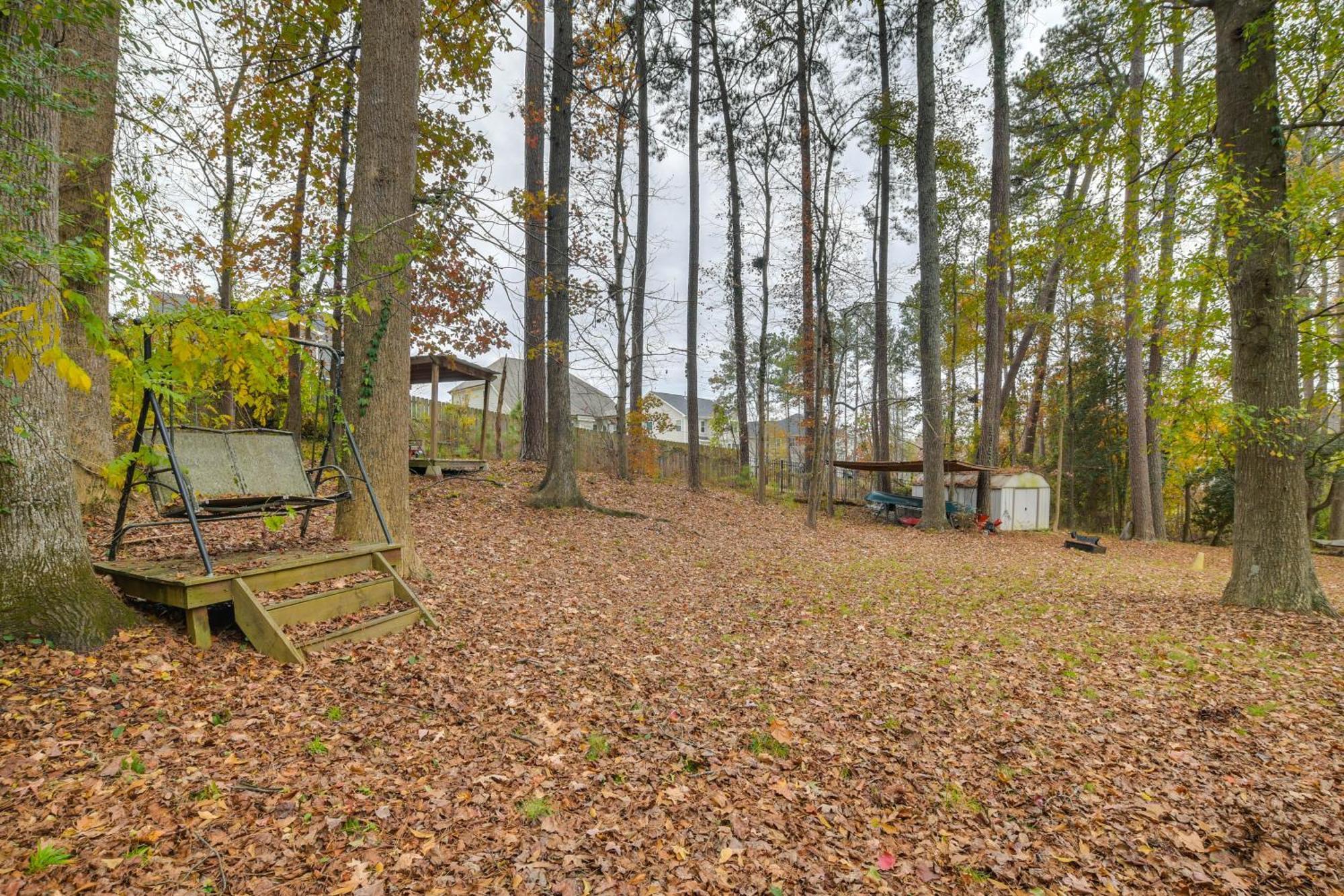 Serene Family Home With Deck In Knightdale! Zewnętrze zdjęcie