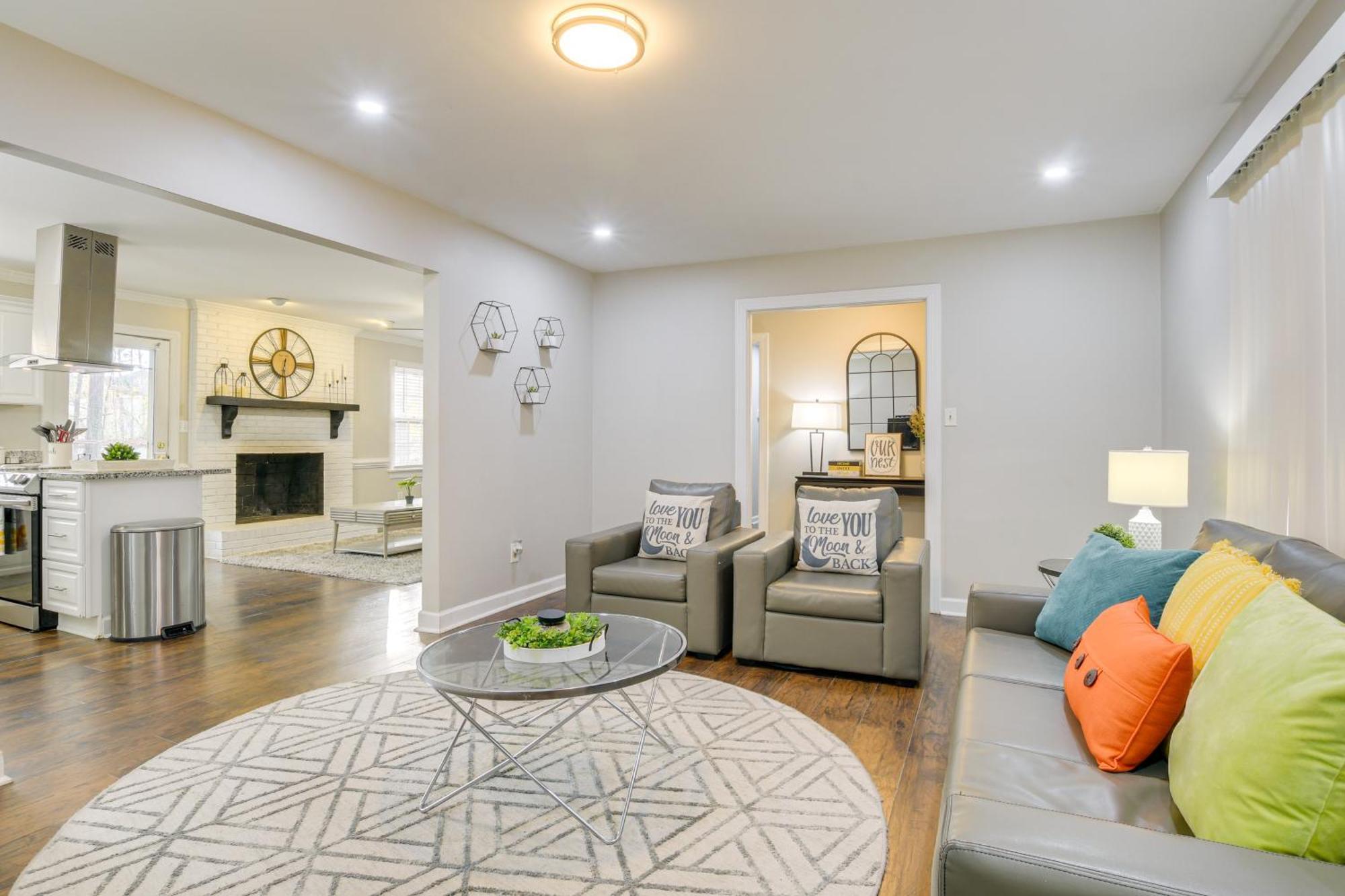 Serene Family Home With Deck In Knightdale! Zewnętrze zdjęcie